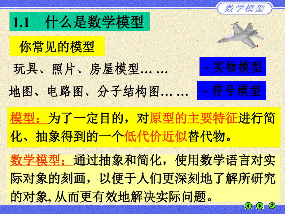 数学建模训练第一章建立数学模型_第2页