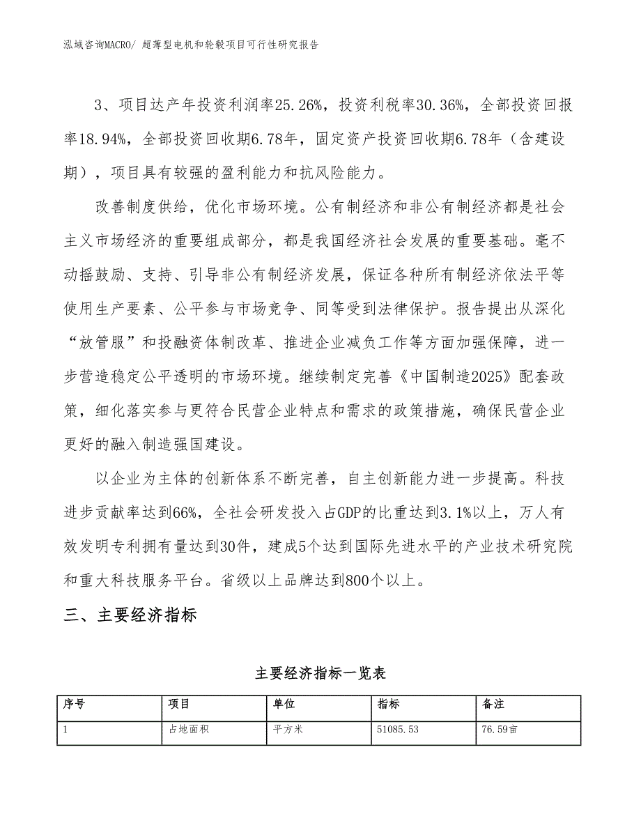 超薄型电机和轮毂项目可行性研究报告_第4页