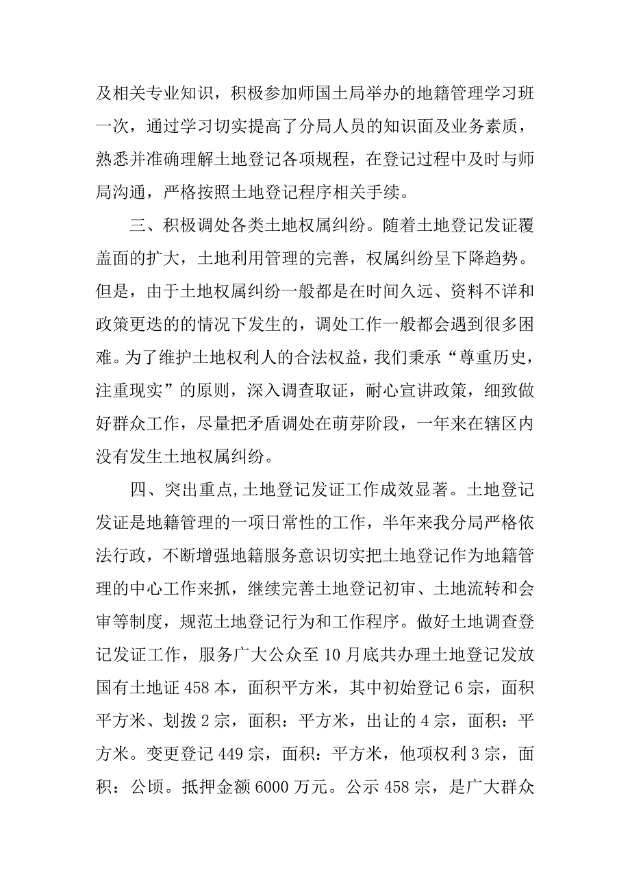 国土资源局地籍工作总结.doc_第2页