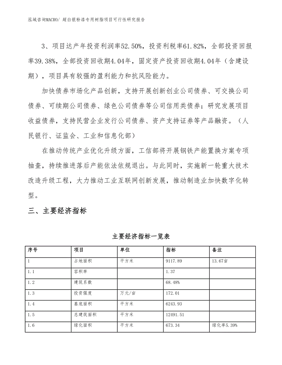 超白银粉漆专用树脂项目可行性研究报告_第4页