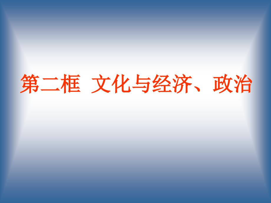 文化与经济、政治2]_第1页