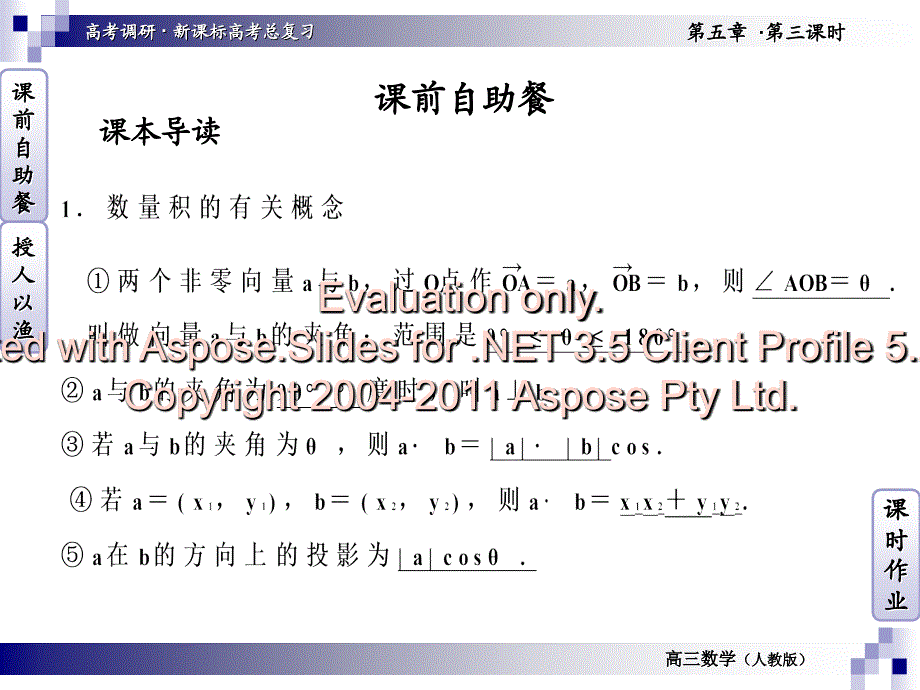 2012一轮复习(高考调研）全套复习课件和练习_第4页