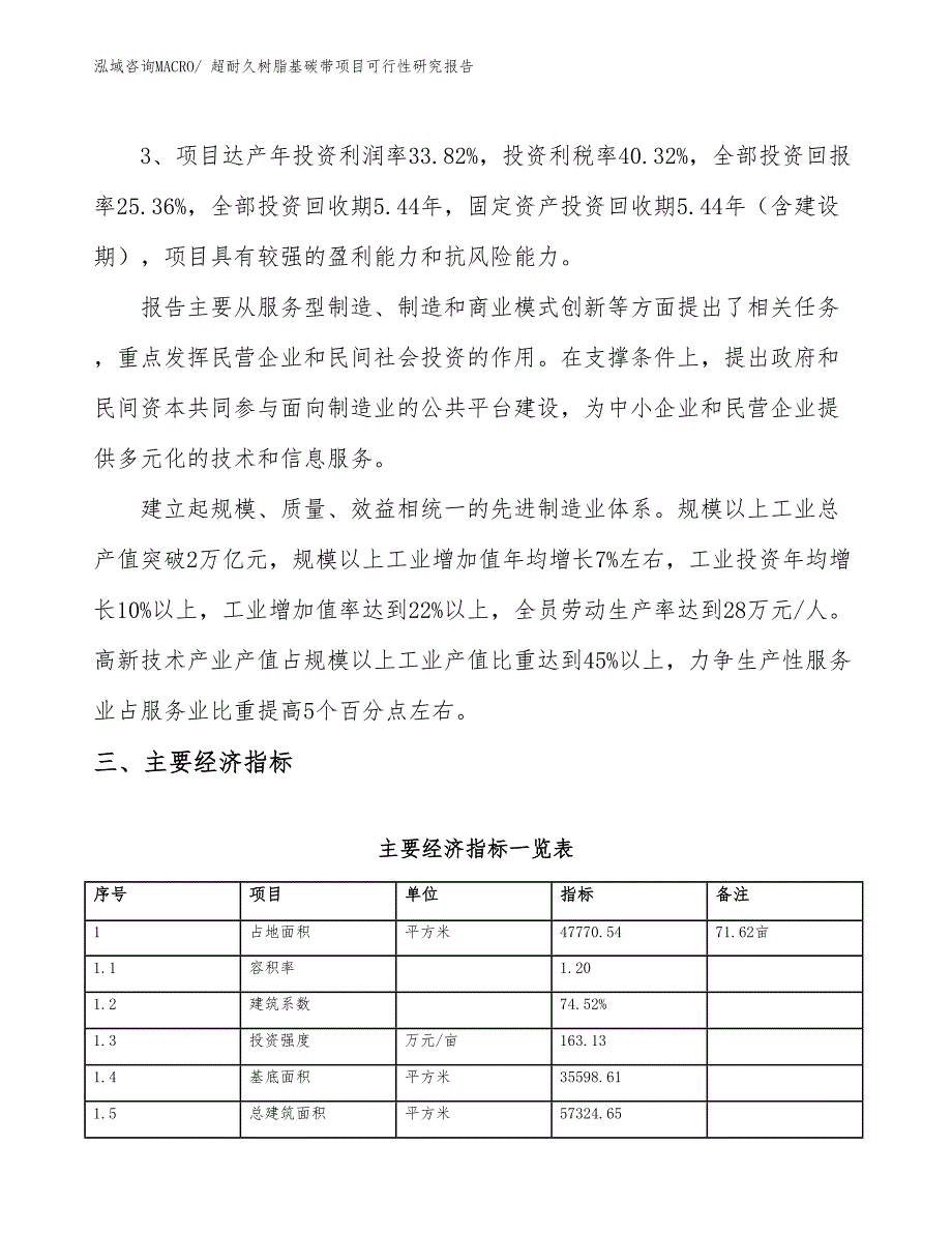 超耐久树脂基碳带项目可行性研究报告_第4页