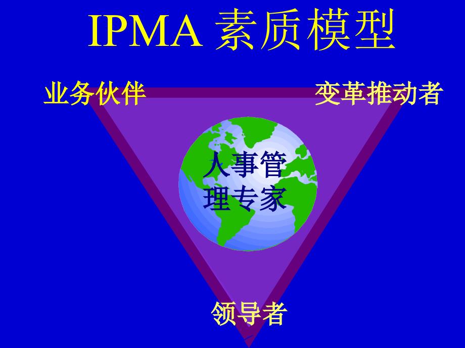 IPMA 领导者素质模型_第1页