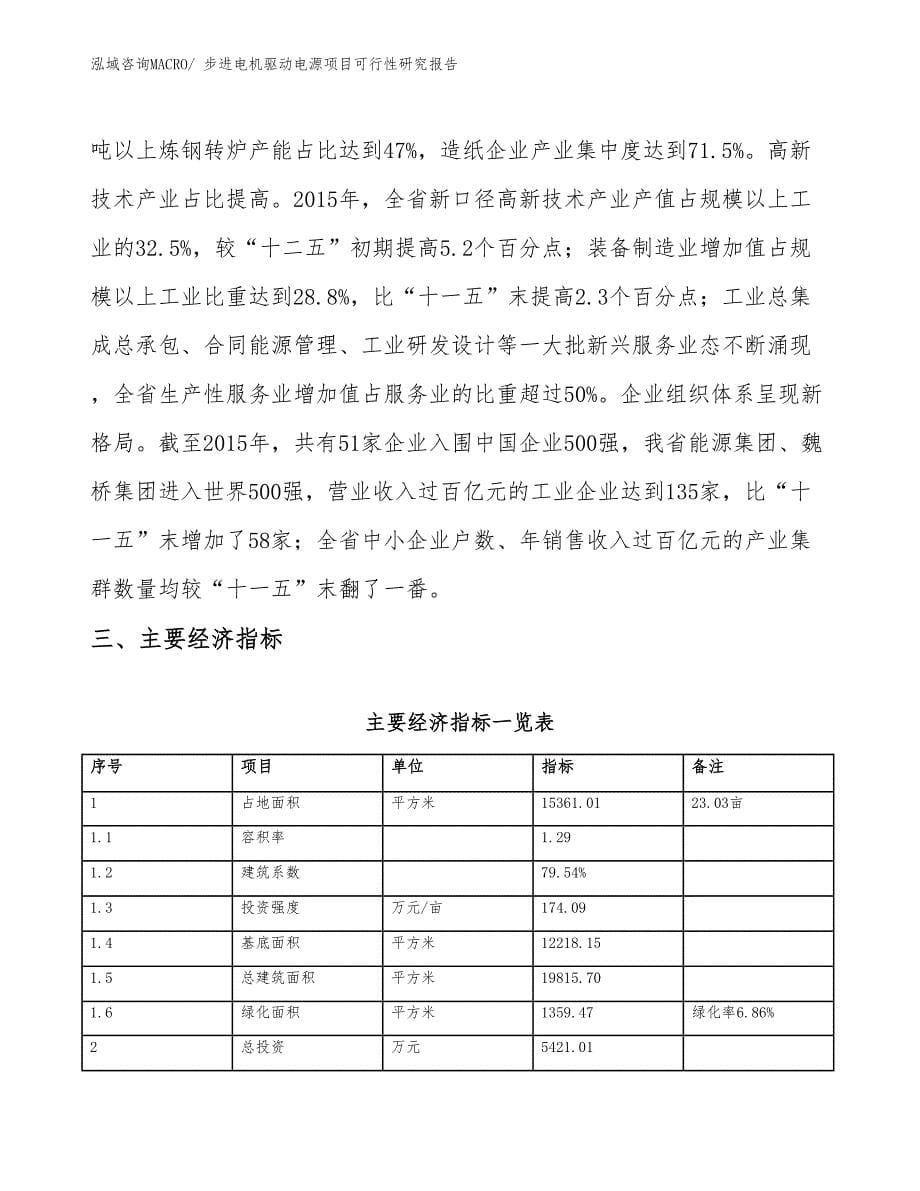 步进电机驱动电源项目可行性研究报告_第5页