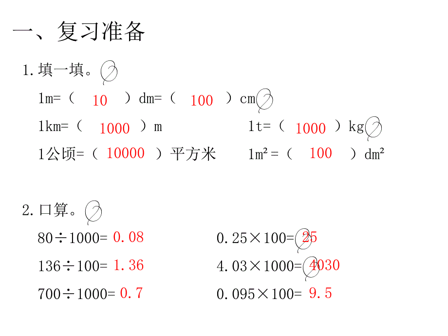 小数与单位的换算_第2页