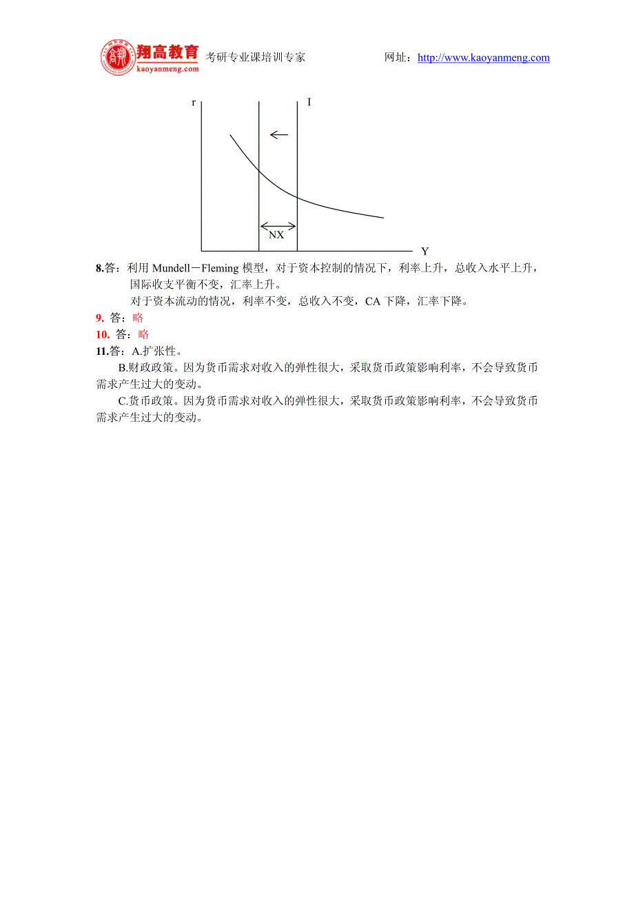 北京大学中国经济研究中心2000年研究生入学考试宏观经济学及其应用试题及答案详解_第4页