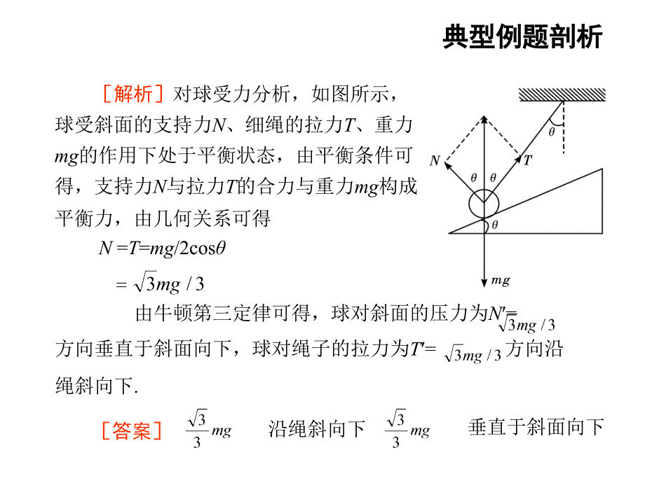 2013届高考复习物理第一章第3讲力的合成与分解、物体的受力分析_第4页