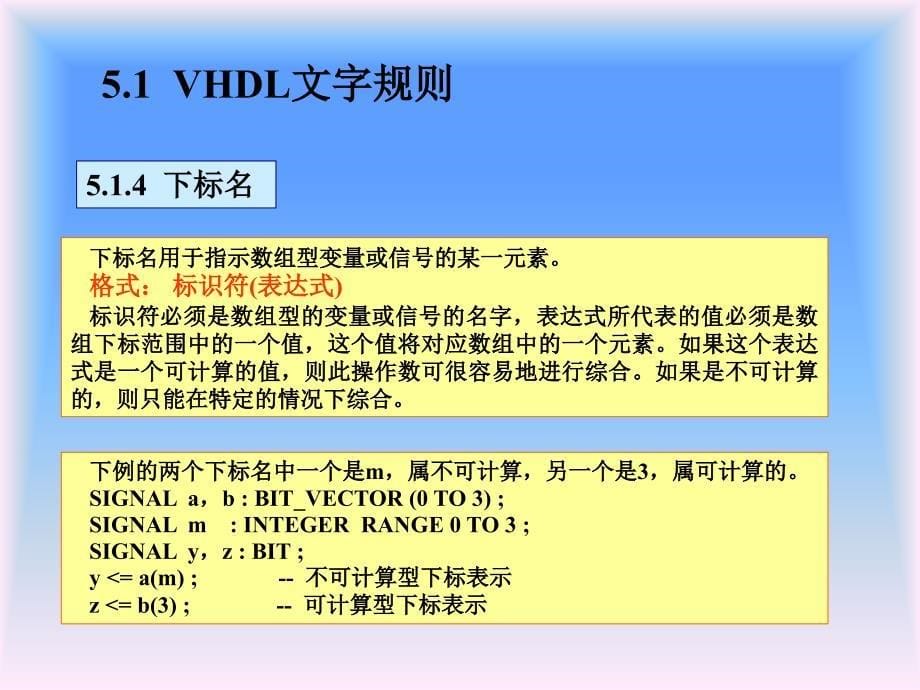 vhdl对象数据及运算符p29_第5页