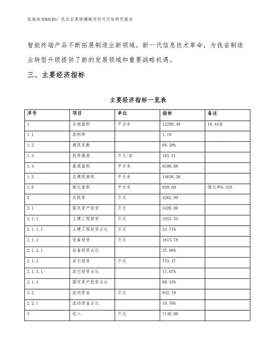 乳白石英玻璃瓶项目可行性研究报告_第5页