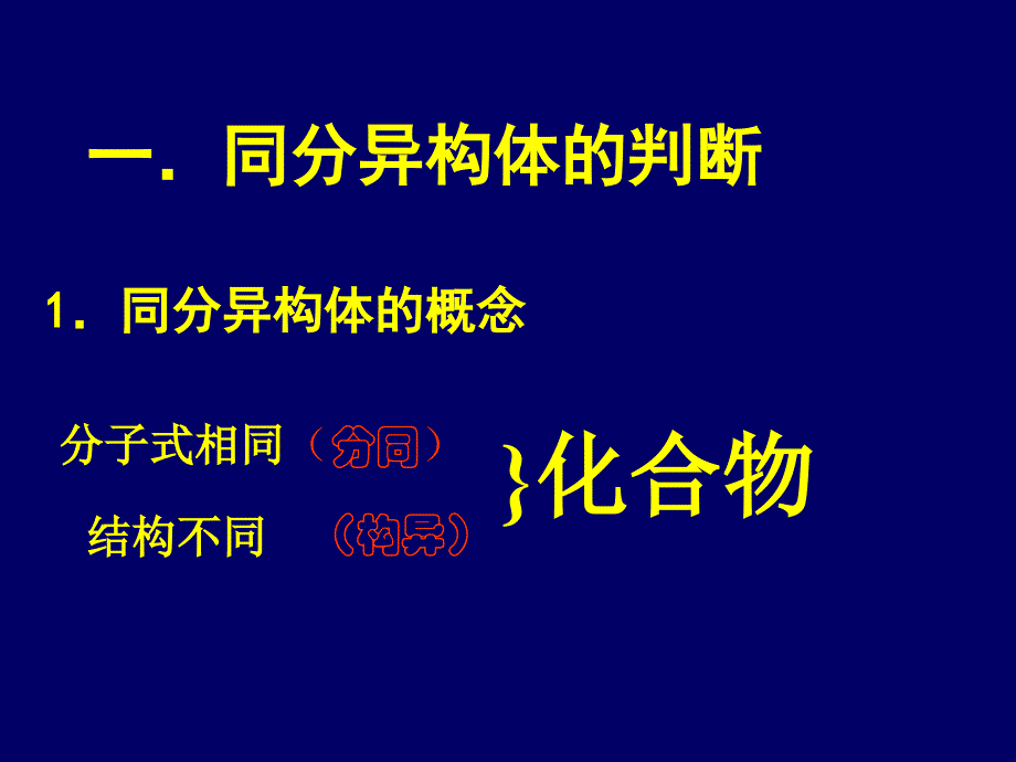 高三化学同分异构体的判断与书写课件人教版_第4页