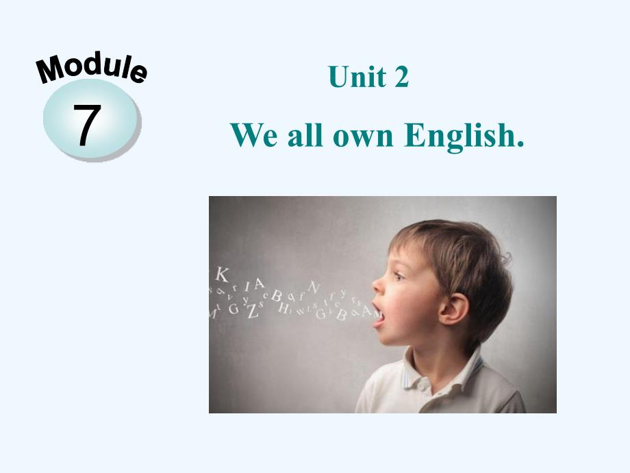 外研版英语九年级下册module 7《english for you and me》（unit 2）课件_第2页