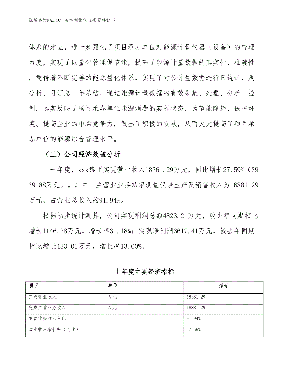 功率测量仪表项目建议书(46亩，投资11300万元）_第4页