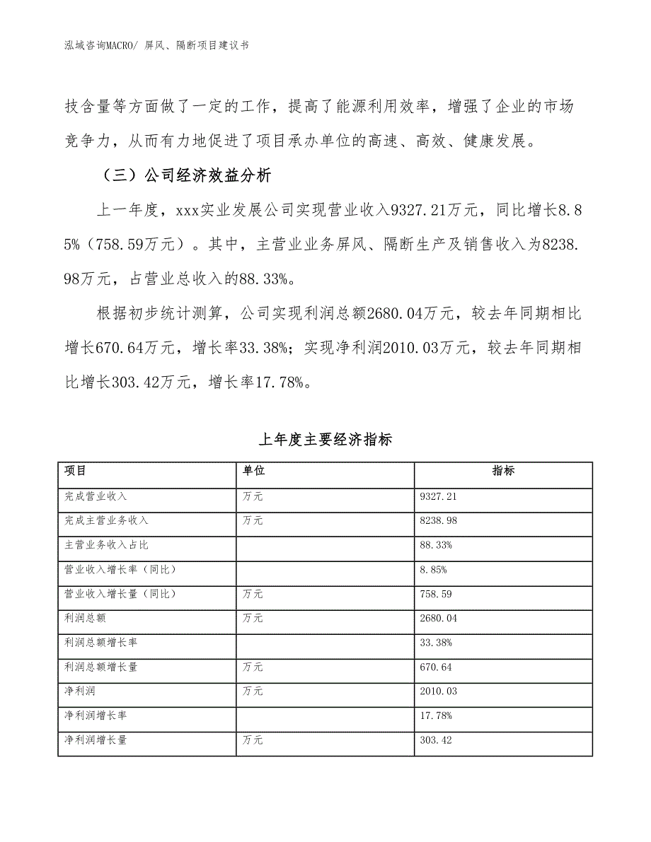 屏风、隔断项目建议书(33亩，投资7900万元）_第4页