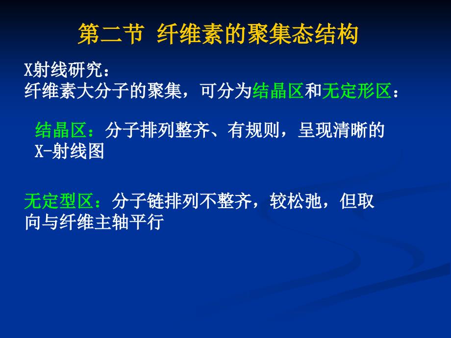 纤维素的聚集态结构_第1页