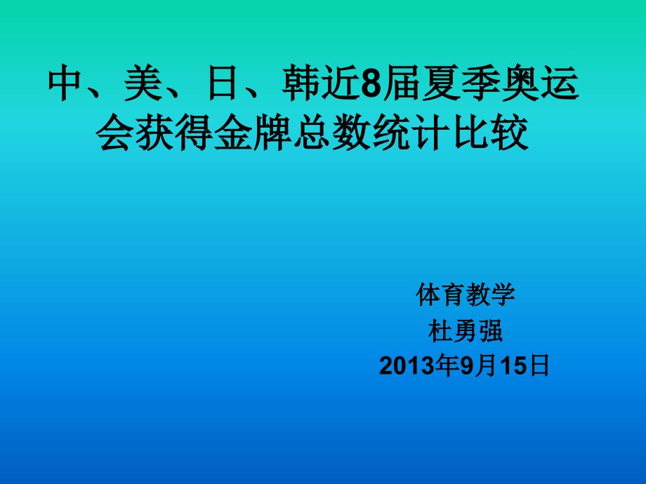 体育统计中多个独立样本的数据处理的显著性比较_第1页