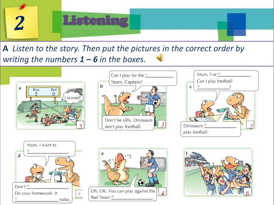 牛津深圳版英语八下unit 4《cartoons and comic strips》（period 3）ppt课件_第3页