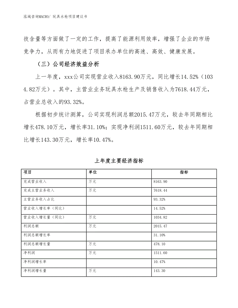 玩具水枪项目建议书(39亩，投资8200万元）_第3页