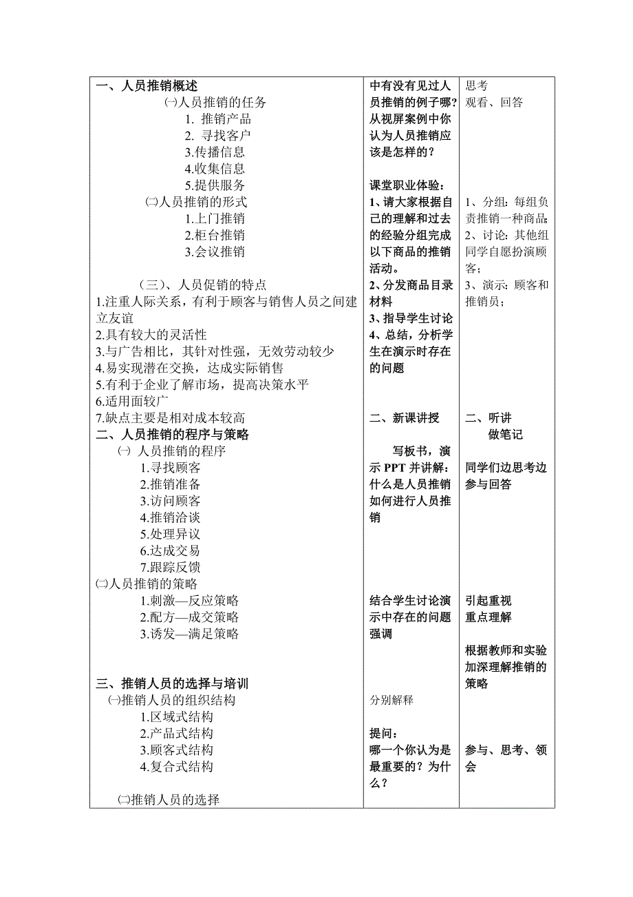 人员推销策略教学设计_第2页