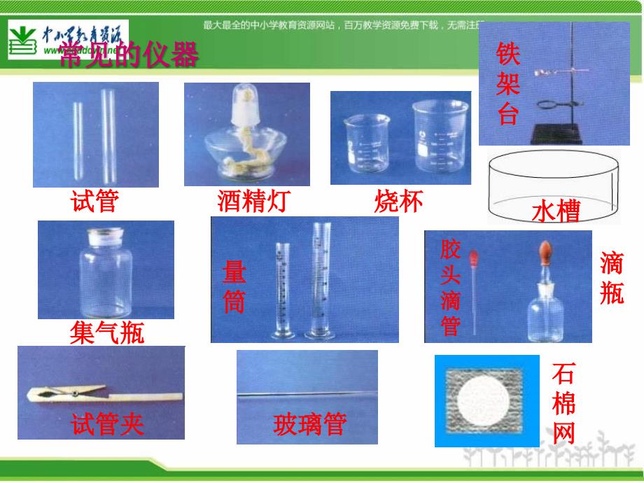 新人教版化学九上《走进化学实验室》ppt课件_第3页