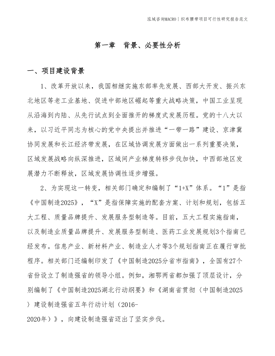 织布腰带项目可行性研究报告范文(投资16400万元)_第3页