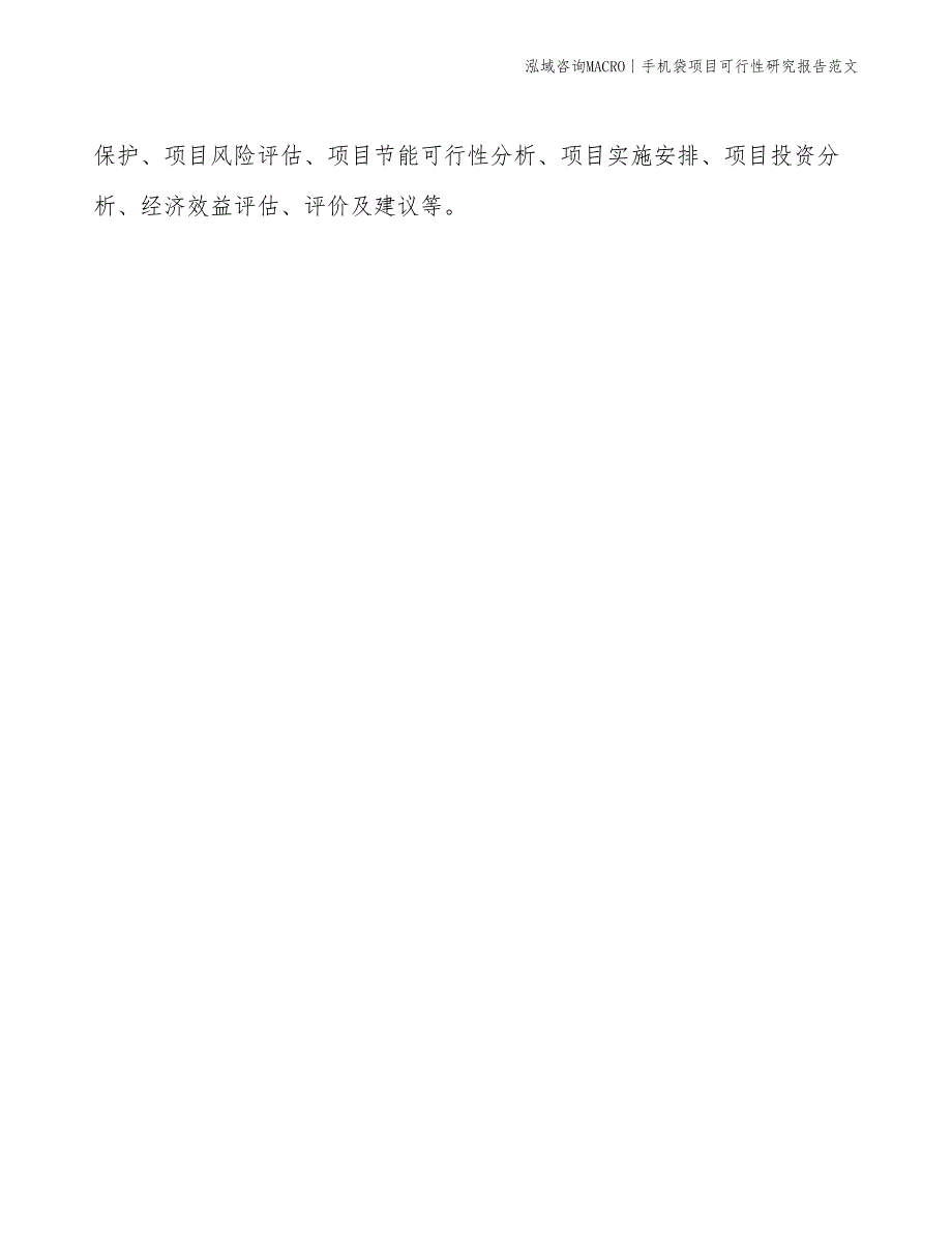 手机袋项目可行性研究报告范文(投资8600万元)_第2页