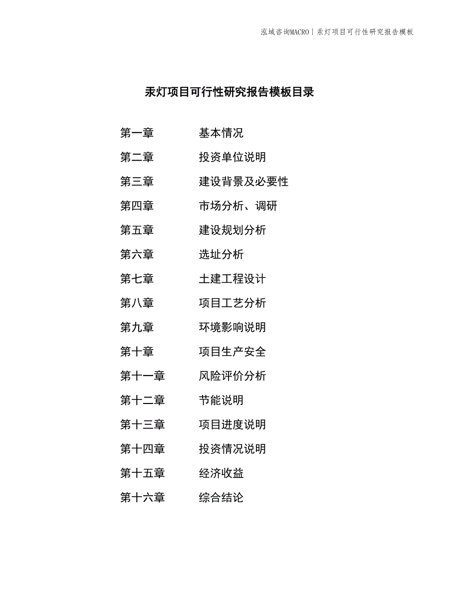 尾灯项目可行性研究报告模板_第2页