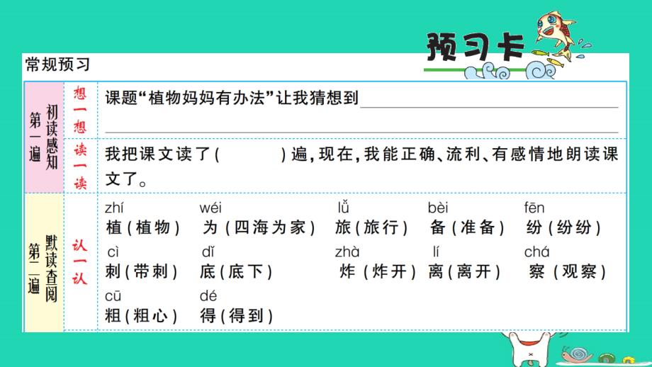 2018年二年级语文上册课文1第3课植物妈妈有办法课件1新人教版_第2页