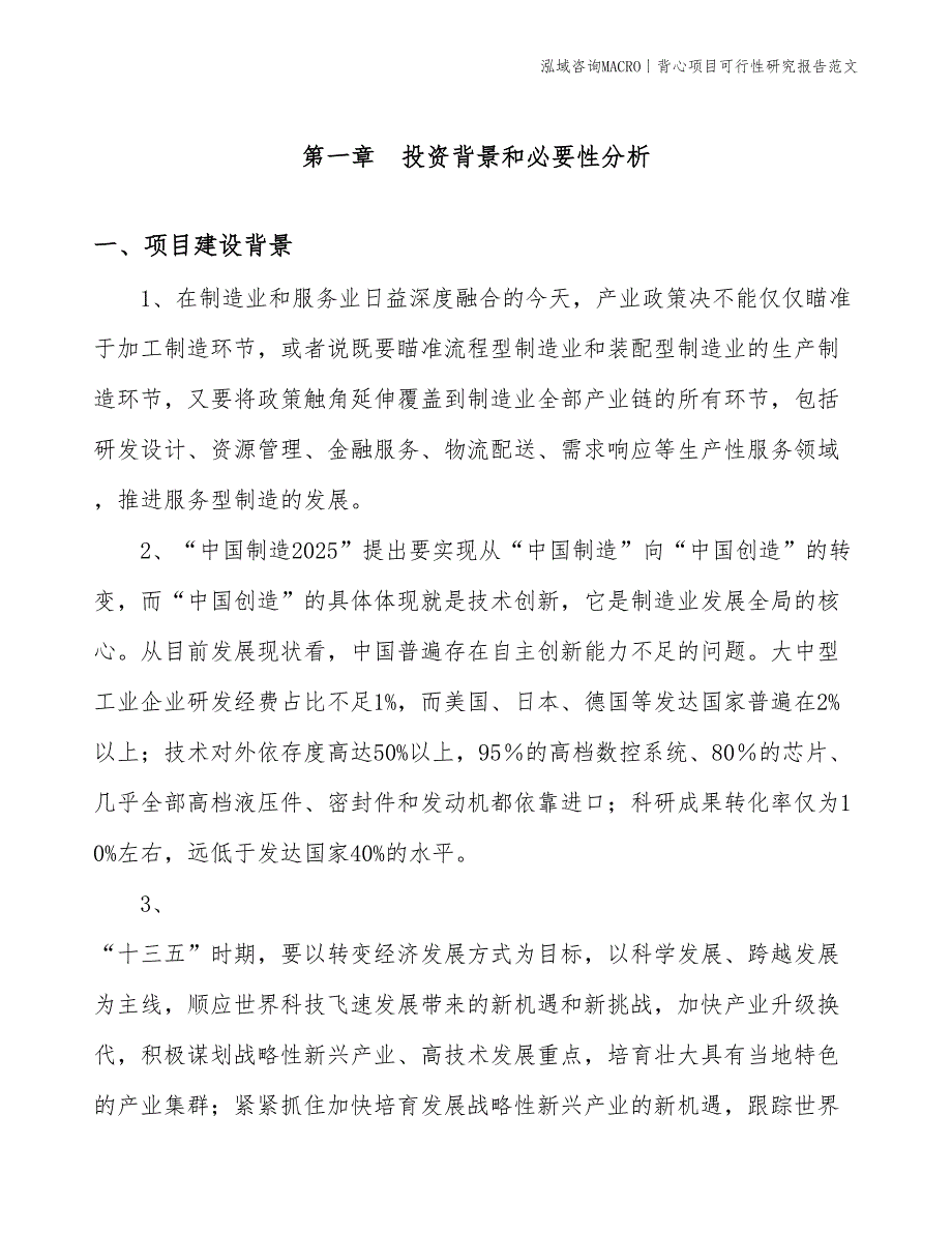 背心项目可行性研究报告范文(投资12100万元)_第3页