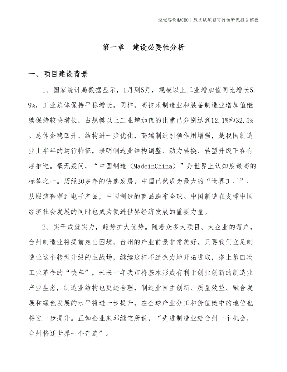 麂皮绒项目可行性研究报告模板(投资9700万元)_第3页