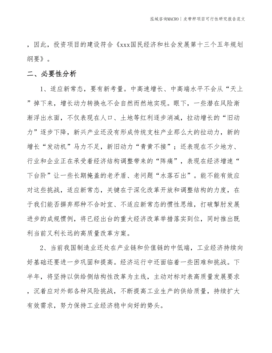 皮带秤项目可行性研究报告范文(投资17700万元)_第4页