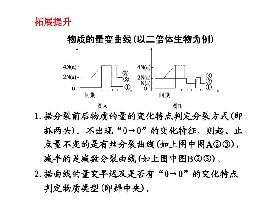 步步高2011年大一轮课时课件综合题解题技能4生殖与遗传的曲线类解题_第5页