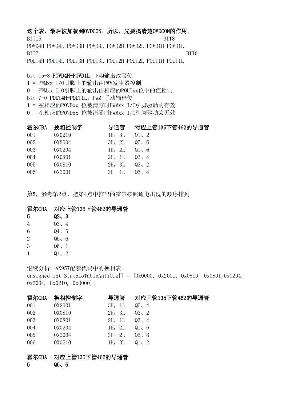 带HALL的BLDC电机连线与换相表判定.pdf_第4页