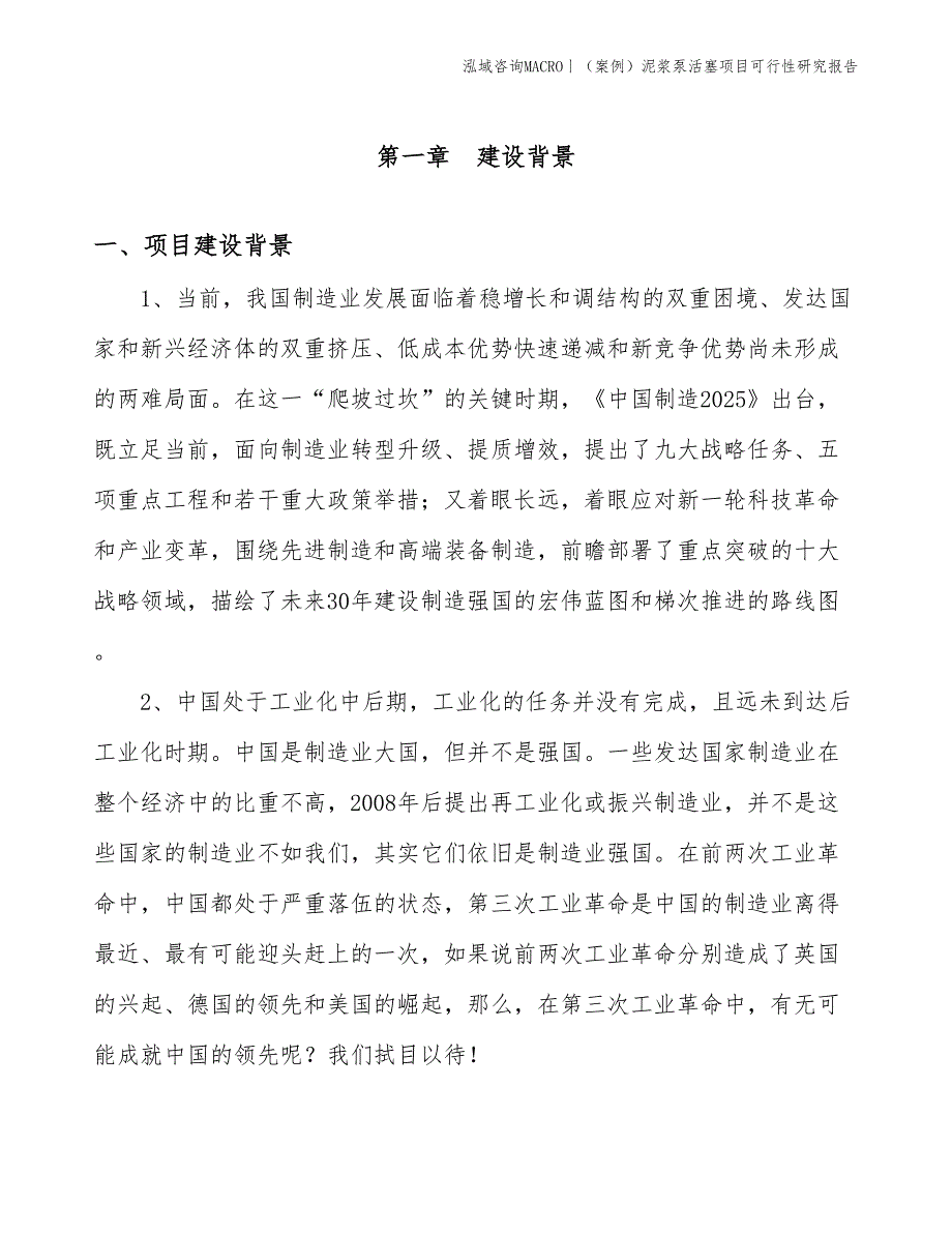 （案例）泥浆泵活塞项目可行性研究报告(投资15600万元)_第3页