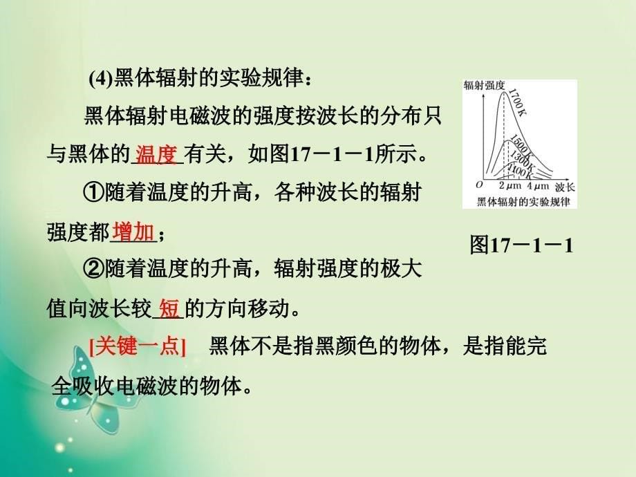 2017-2018学年人教版选修3-5 第十七章 第1、2节 能量量子化 光的粒子性 课件（47张）_第5页