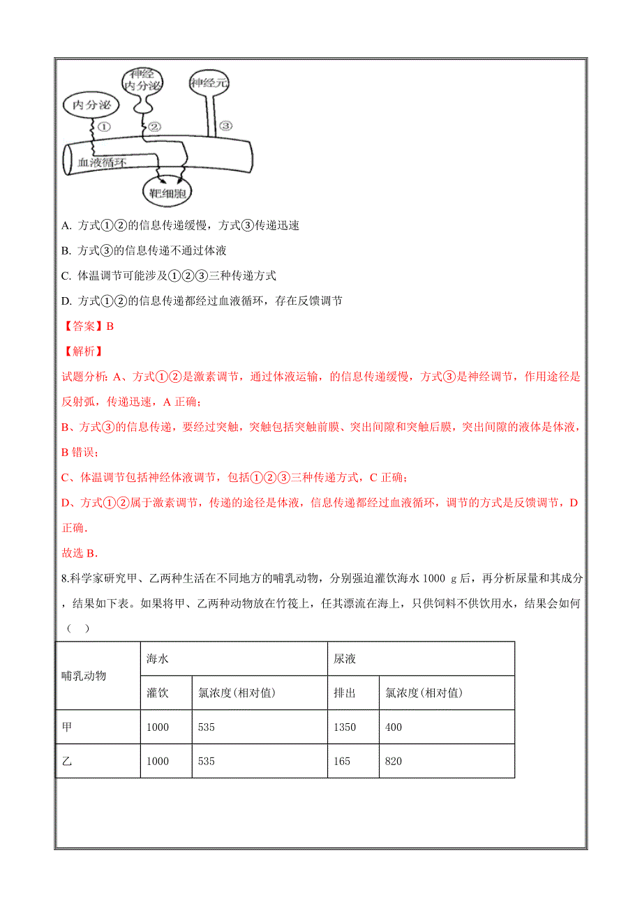 陕西省西安市2017-2018学年高一下学期期末考试生物（理）---精校解析Word版_第4页