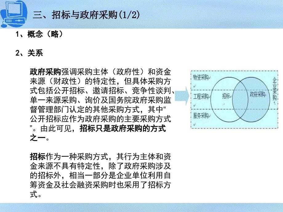 电子政务工程建设项目中招标采购实务_第5页