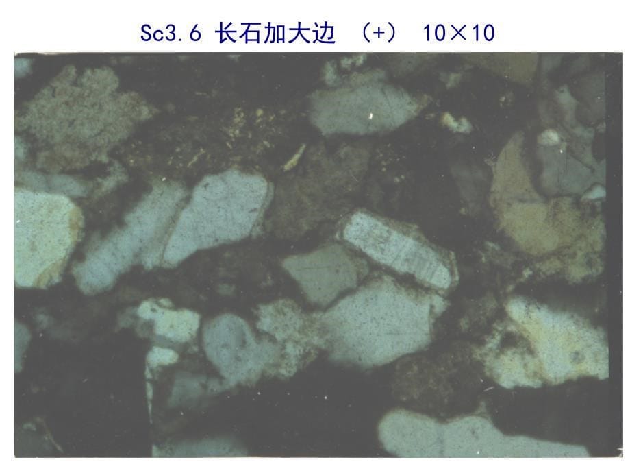 实习四 长石砂岩_第5页