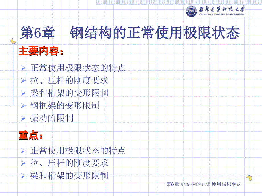 钢结构基础第六章 钢结构的正常使用极限状态_第2页