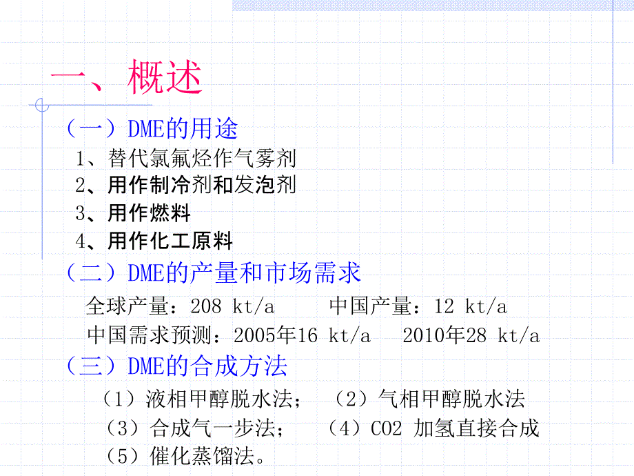 万吨二甲醚装置生产流程设计_第3页