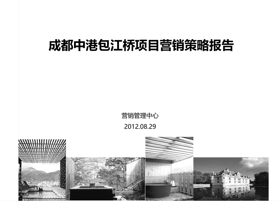 20120829成都中港包江桥项目营销策略报告_第1页