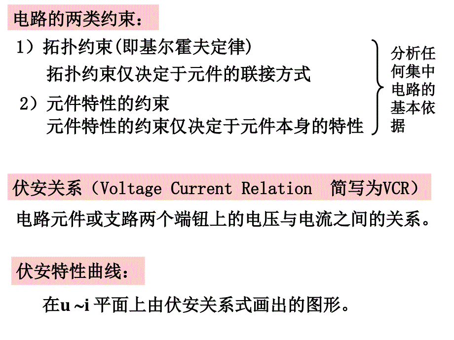 《电路的两类约束》ppt课件_第1页