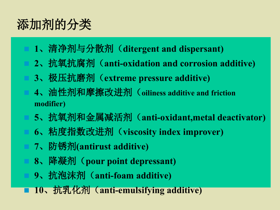 《润滑油添加剂》ppt课件_第4页