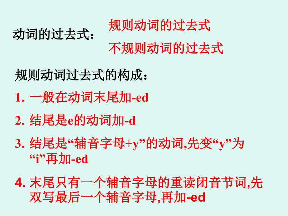 初中英语动词过去式过去分词精品_第2页