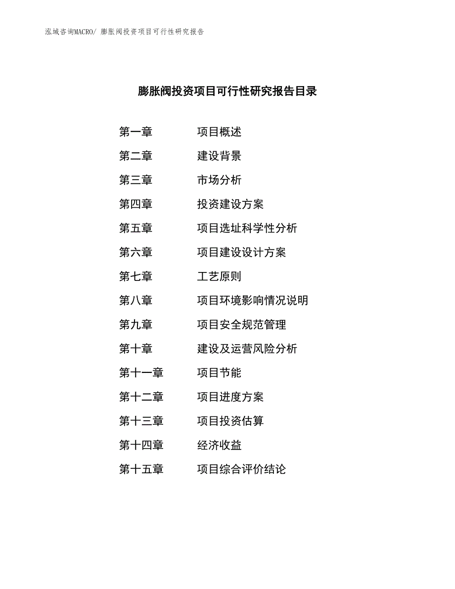 膨胀阀投资项目可行性研究报告_第3页