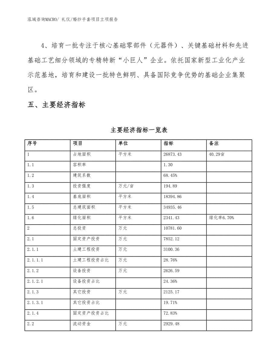 礼仪_婚纱手套项目立项报告_第5页