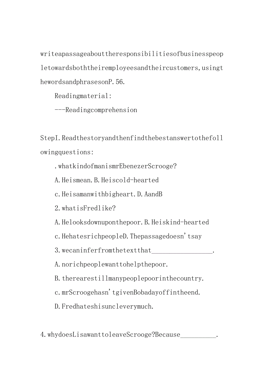 高三英语教案 unit7 a christmas carol (reading comprehension).doc_第4页