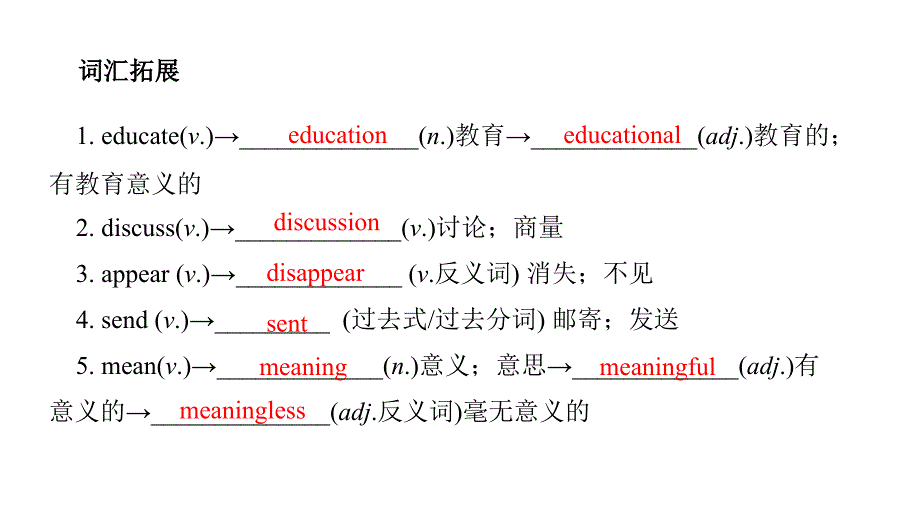 （辽宁地区）聚焦中考英语总复习课件：第一轮 课本知识聚焦 第8讲　八年级(上)units 5－6_第3页