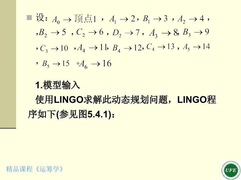 用lingo软件求解动态规划问题_第5页