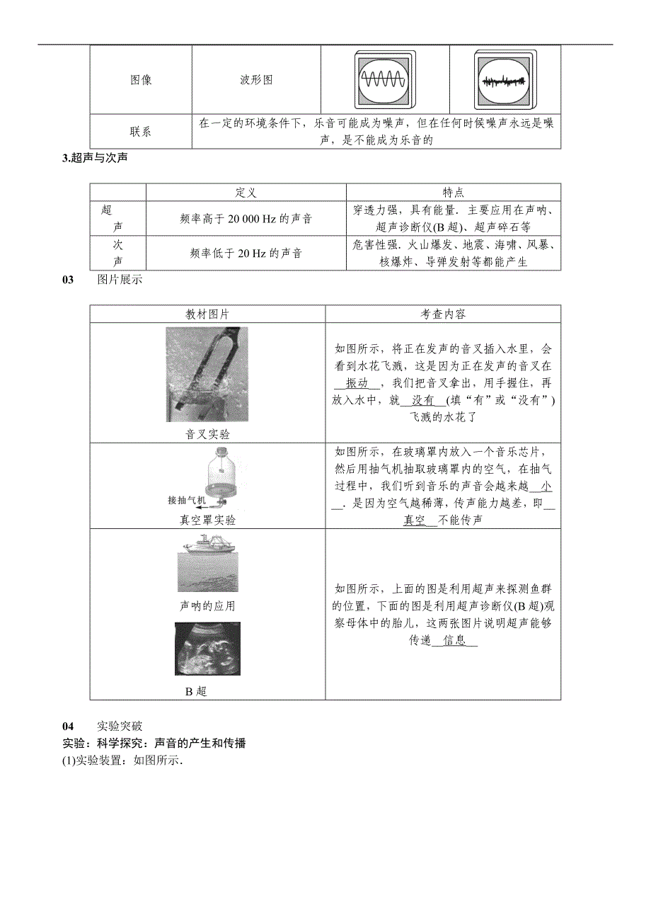 2018秋沪科版八年级物理全册练习：第3章  知识清单_第2页